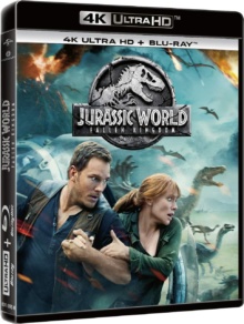 Jurassic World : Fallen Kingdom (2018) de J.A. Bayona – Packshot Blu-ray 4K Ultra HD
