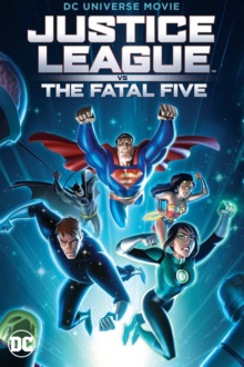 Justice League vs The Fatal Five (2019) de Sam Liu - Affiche