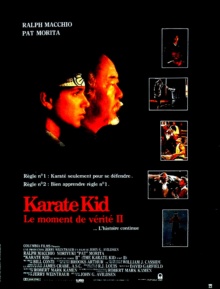 Karaté Kid, Le moment de vérité II (1986) de John G. Avildsen - Affiche