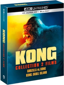 Kong : Skull Island + Godzilla vs Kong – Packshot Blu-ray 4K Ultra HD