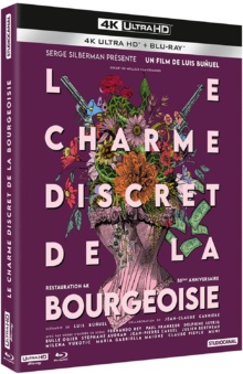 Le Charme discret de la bourgeoisie (1972) de Luis Buñuel - Packshot Blu-ray 4K Ultra HD
