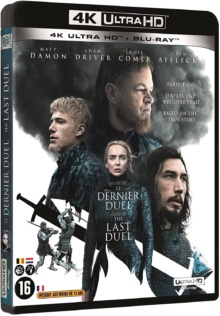 Le Dernier duel (2021) de Ridley Scott – Packshot Blu-ray 4K Ultra HD