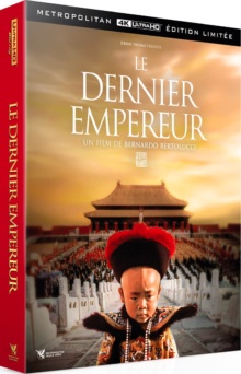 Le Dernier empereur (1987) de Bernardo Bertolucci – Édition collector limitée – Blu-ray 4K Ultra HD + Blu-ray + Livret – Packshot Blu-ray 4K Ultra HD
