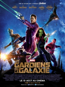 Les Gardiens de la Galaxie (2014) de James Gunn - Affiche