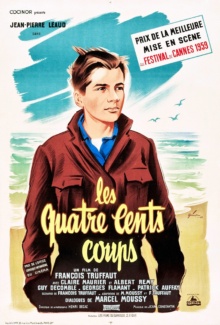 Les Quatre cents coups (1959) de François Truffaut - Affiche