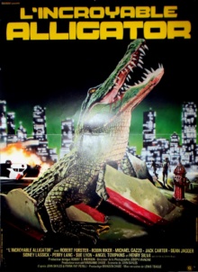 L'Incroyable alligator (1980) de Lewis Teague - Affiche