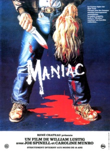 Maniac (1980) de William Lustig - Affiche