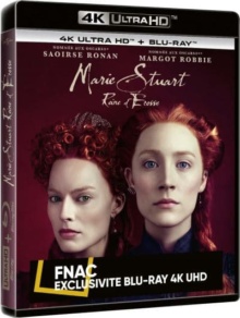 Marie Stuart, Reine d'Écosse (2018) de Josie Rourke - Exclusivité FNAC – Packshot Blu-ray 4K Ultra HD