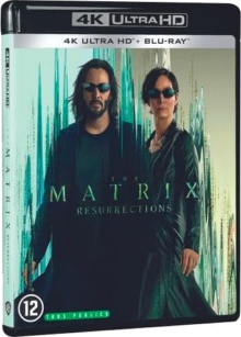 Matrix Resurrections (2021) de Lana Wachowski - Packshot Blu-ray 4K Ultra HD
