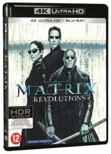 Matrix Revolutions (2003) de The Wachowski Brothers – Packshot Blu-ray 4K Ultra HD