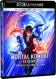 Mortal Kombat Legends : Battle of the Realms (2021) de Ethan Spaulding - Packshot Blu-ray 4K Ultra HD