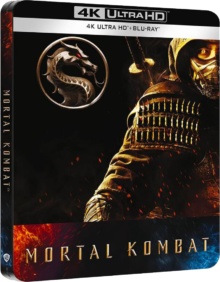 Mortal Kombat (2021) de Simon McQuoid - Édition Steelbook – Packshot Blu-ray 4K Ultra HD