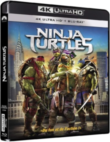Ninja Turtles (2014) de Jonathan Liebesman – Packshot Blu-ray 4K Ultra HD