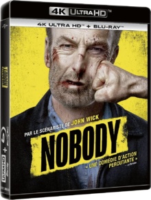 Nobody (2021) de Ilya Naishuller – Packshot Blu-ray 4K Ultra HD