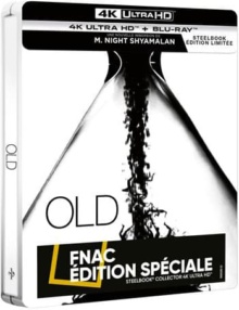 Old (2021) de M. Night Shyamalan – Édition Spéciale Fnac Steelbook – Packshot Blu-ray 4K Ultra HD