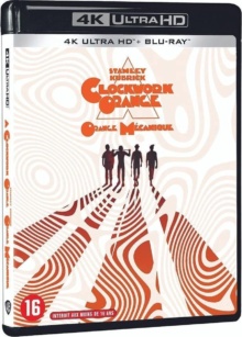 Orange Mécanique (1971) de Stanley Kubrick - Packshot Blu-ray 4K Ultra HD