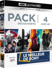 Pack découverte : S.O.S. Fantômes + Trainspotting T2 + Blade Runner 2049 + La Tour Sombre - Exclusivité Fnac – Packshot Blu-ray 4K Ultra HD