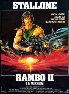 Rambo II : La mission (1985) de George P. Cosmatos - Affiche