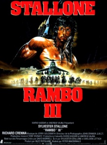 Rambo III (1988) de Peter MacDonald - Affiche