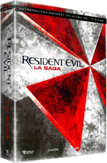 Resident Evil : L'intégrale 7 Films - Packshot Blu-ray 4K Ultra HD