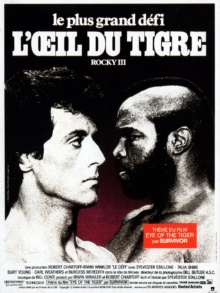 Rocky III : L'œil du tigre (1982) de Sylvester Stallone - Affiche