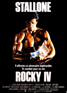 Rocky IV (1985) de Sylvester Stallone - Affiche