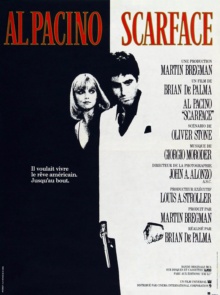 Scarface (1983) de Brian De Palma - Affiche