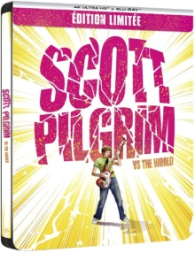 Scott Pilgrim (2010) de Edgar Wright - Édition Steelbook - Packshot Blu-ray 4K Ultra HD