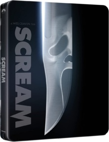 Scream (1996) de Wes Craven - Édition Limitée Steelbook – Packshot Blu-ray 4K Ultra HD