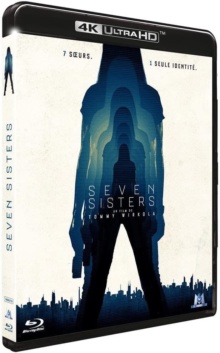 Seven Sisters (2017) de Tommy Wirkola – Packshot Blu-ray 4K Ultra HD