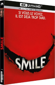 Smile (2022) de Parker Finn – Packshot Blu-ray 4K Ultra HD