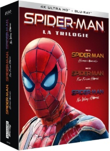 Spider-Man : Coffret 3 films – Packshot Blu-ray 4K Ultra HD