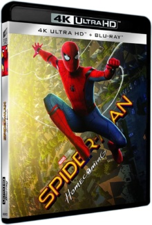 Spider-Man : Homecoming (2017) de Jon Watts - Packshot Blu-ray 4K Ultra HD