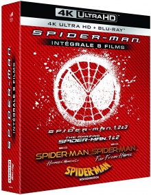 Spider-Man : L'intégrale de 8 Films – Packshot Blu-ray 4K Ultra HD