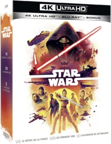 Star Wars Trilogie 7-8-9 - Packshot Blu-ray 4K Ultra HD
