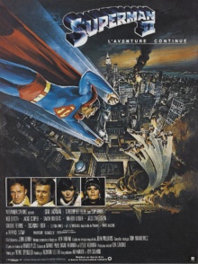 Superman II : L'aventure continue (1980) de Richard Lester - Affiche