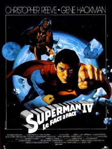 Superman IV : Le Face à face (1987) de Sidney J. Furie - Affiche