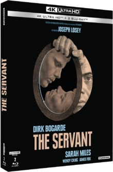 The Servant (1963) de Joseph Losey - Édition Collector – Packshot Blu-ray 4K Ultra HD