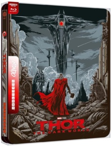 Thor : Le monde des ténèbres (2013) de Alan Taylor – Édition Steelbook Mondo – Packshot Blu-ray 4K Ultra HD
