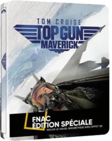 Top Gun : Maverick (2022) de Joseph Kosinski - Édition Spéciale Fnac Steelbook - Packshot Blu-ray 4K Ultra HD