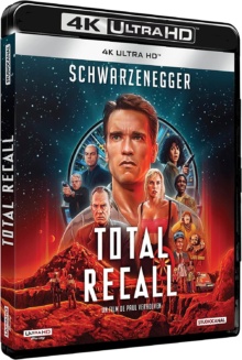 Total Recall (1990) de Paul Verhoeven - Packshot Blu-ray 4K Ultra HD
