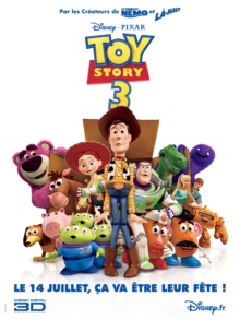 Toy Story 3 (2010) de Lee Unkrich - Affiche