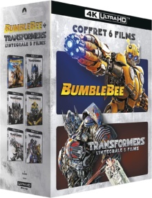 Transformers : L'intégrale 5 films + Bumblebee – Packshot Blu-ray 4K Ultra HD