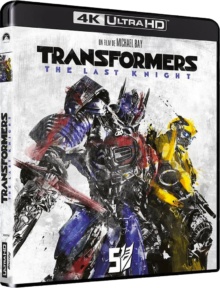 Transformers 5 : The Last Knight (2017) de Michael Bay - Packshot Blu-ray 4K Ultra HD