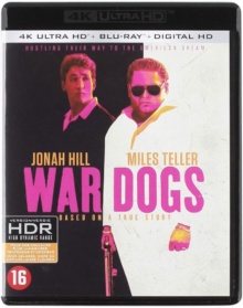 War Dogs (2016) de Todd Phillips - Packshot Blu-ray 4K Ultra HD