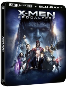 X-Men : Apocalypse (2016) de Bryan Singer – Édition boîtier SteelBook - Packshot Blu-ray 4K Ultra HD