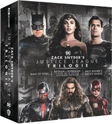 Zack Snyder Justice League Trilogie – Packshot Blu-ray 4K Ultra HD