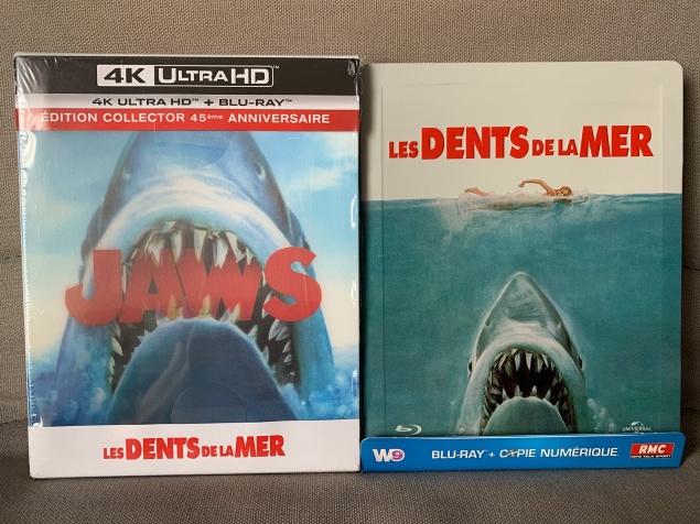 Les Dents de la mer (1975) de Steven Spielberg – Édition 45e anniversaire – Boîtier SteelBook Collector – Unboxing