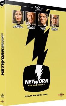 Network, main basse sur la TV (1976) de Sidney Lumet – Packshot Blu-ray