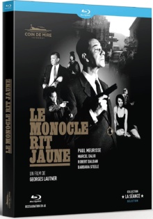 Le Monocle rit jaune (1964) de Georges Lautner - Packshot Blu-ray